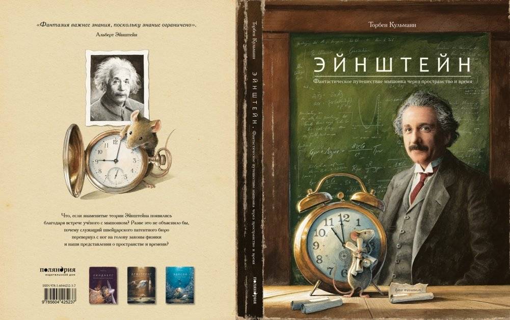Эйнштейн. Фантастическое путешествие мышонка через пространство и время фото книги 6