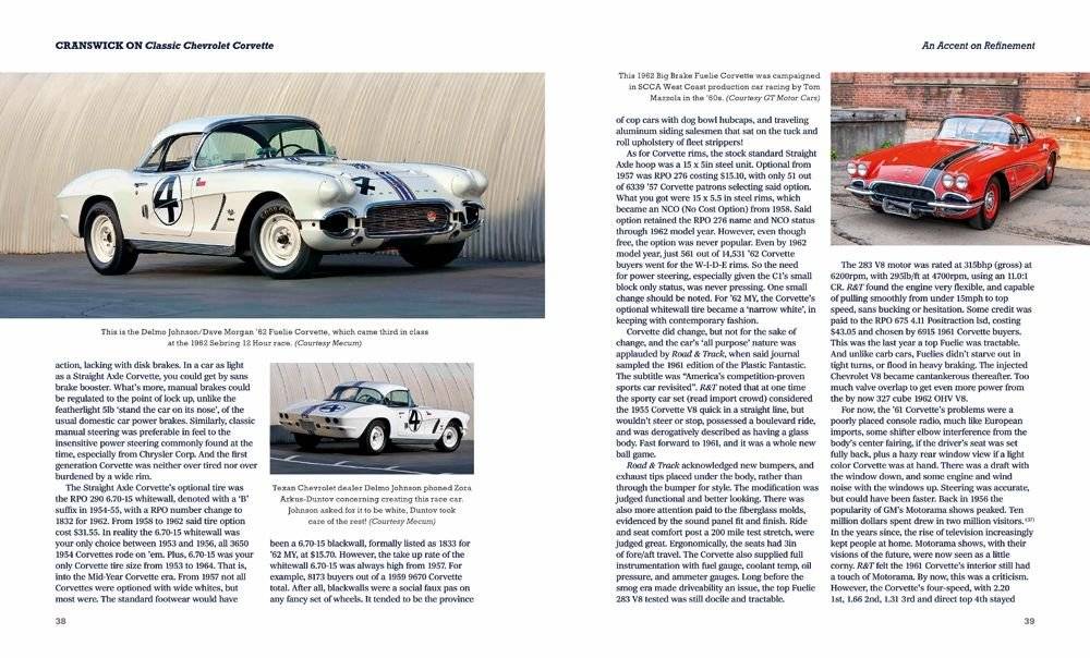 Cranswick on Classic Chevrolet Corvette 1953-1996 фото книги 5