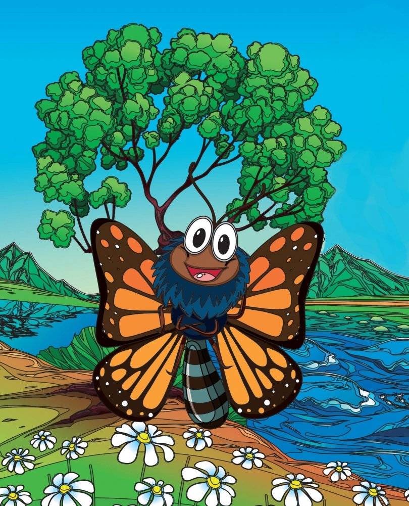 Раскраски из сказки. Насекомые фото книги 5