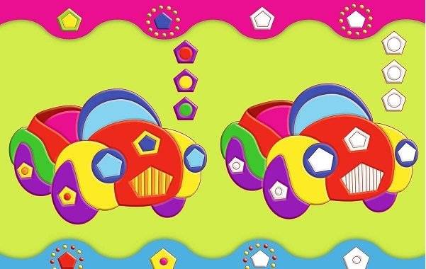 Паровоз. Развивающие наклейки для малышей фото книги 2