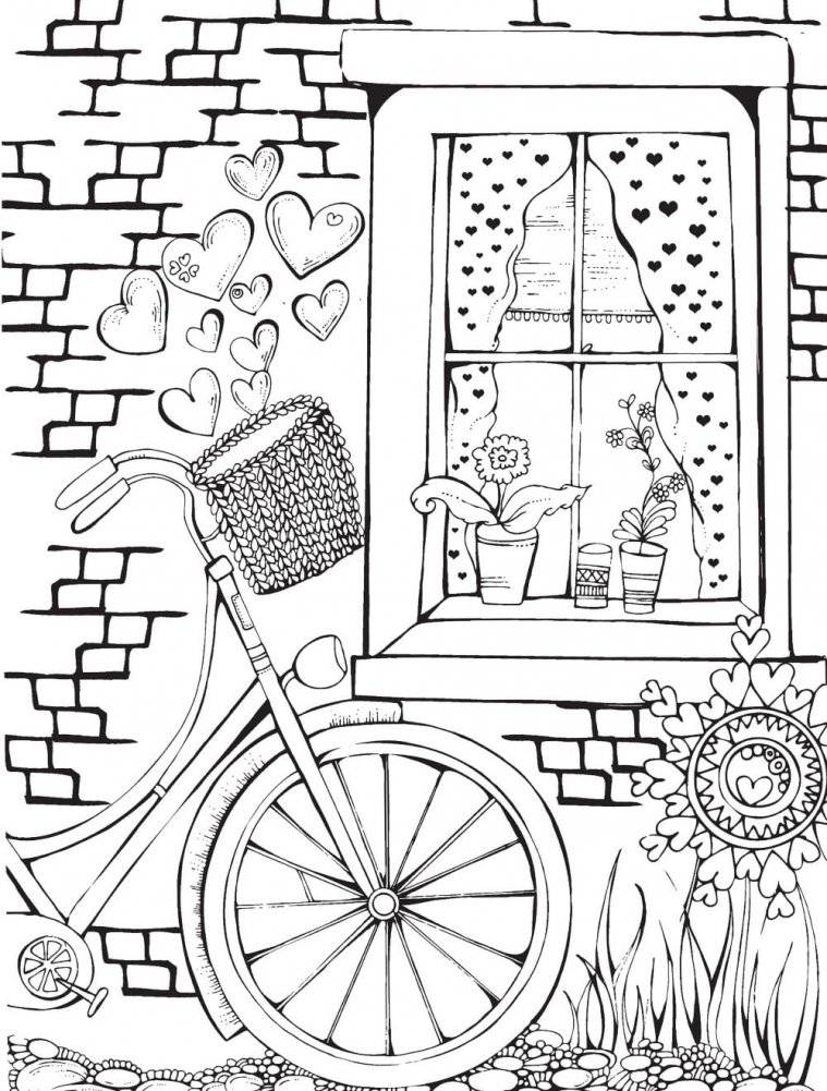 Creative Haven Love Is in the Air! Coloring Book фото книги 5