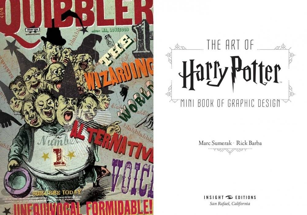 The Art of Harry Potter. Mini Book of Graphic Design фото книги 3