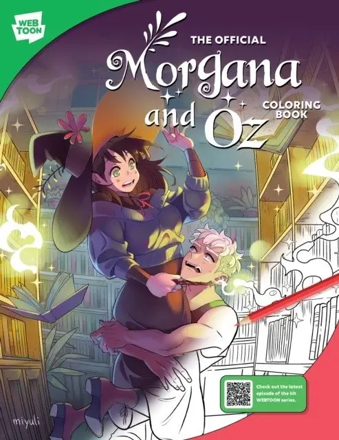 Official Morgana and Oz Coloring Book фото книги