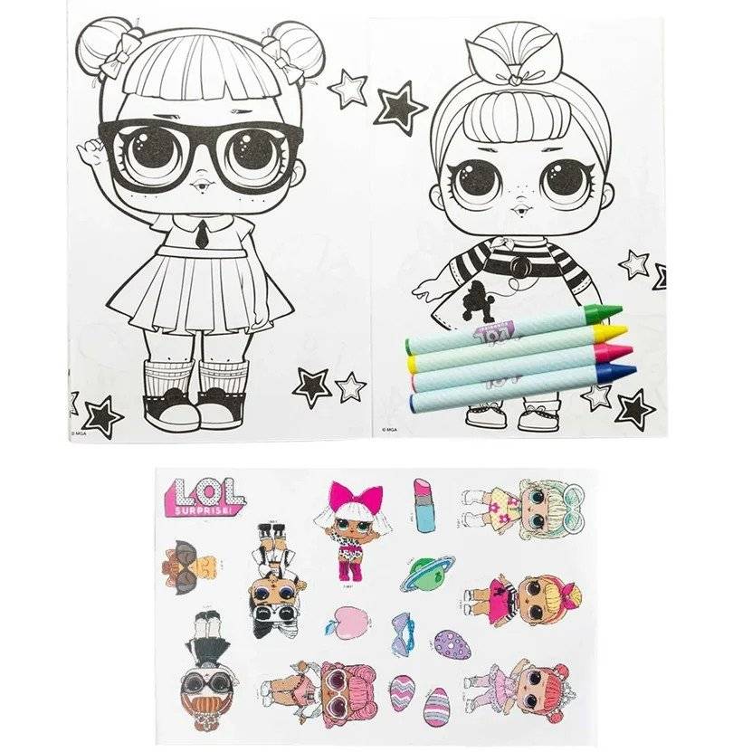Набор для творчества. Раскрась, укрась "LOL. Rock" фото книги 3