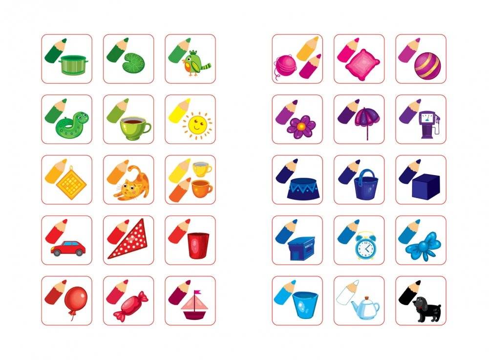 Учим цвета. Книжка с наклейками фото книги 2