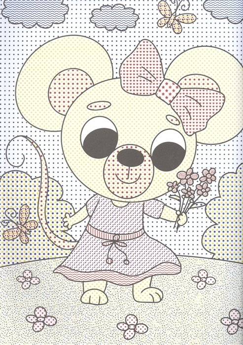 Большая водная раскраска. Для девочек фото книги 2