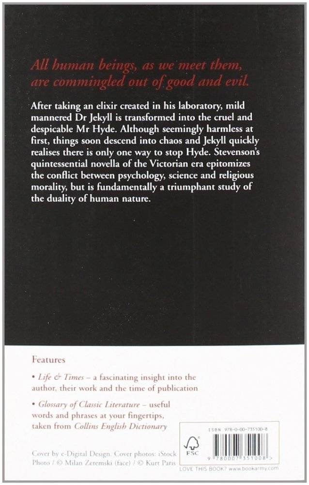 The Strange Case of Dr Jekyll and Mr Hyde фото книги 2