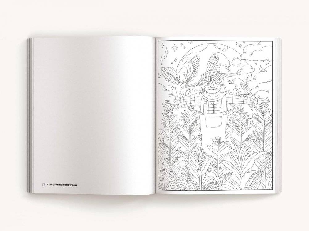 Color Me Halloween: A Spooky Coloring Book фото книги 3