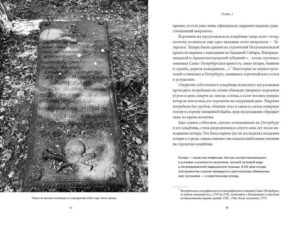 Некрополи Петербурга. Адамовы головы, холерные кладбища и Гром-камень фото книги 4
