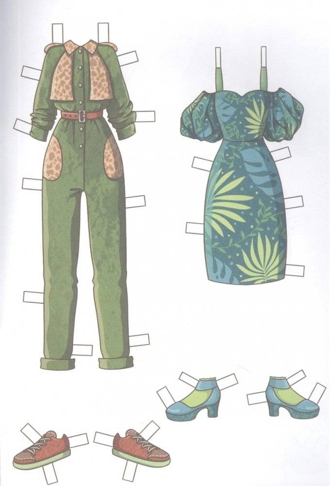 Бумажные куколки. Стильняшки фото книги 3