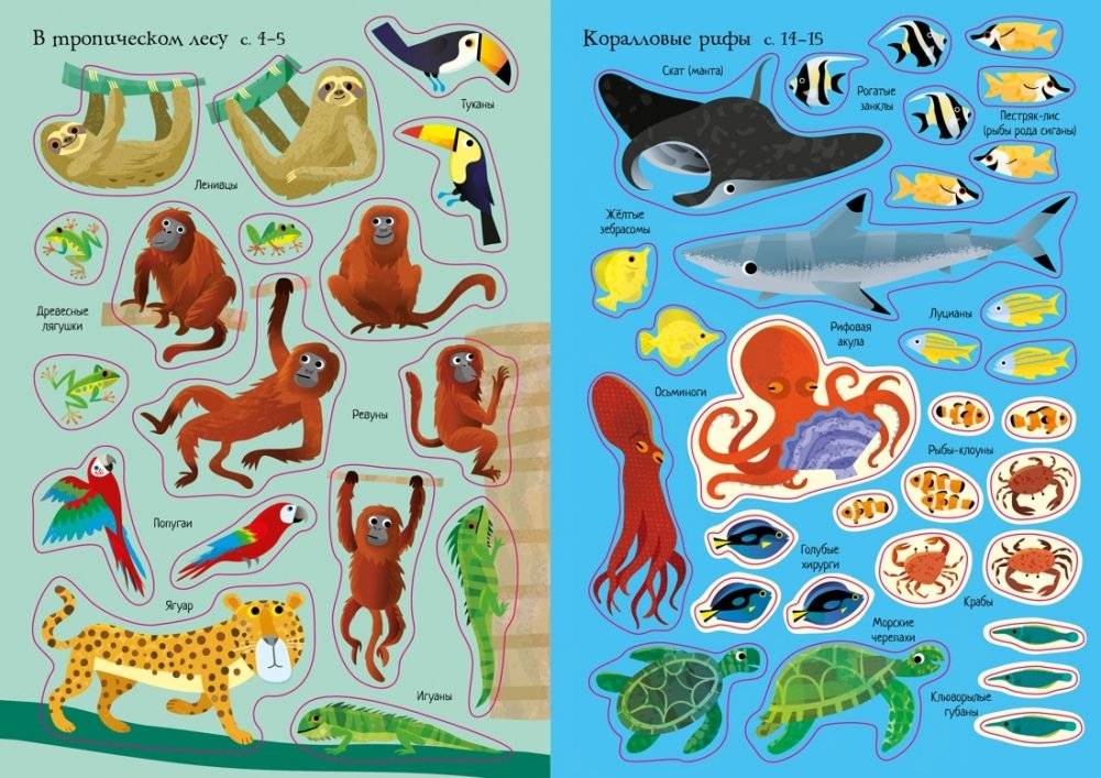 Животные. Мини супернаклейки фото книги 5