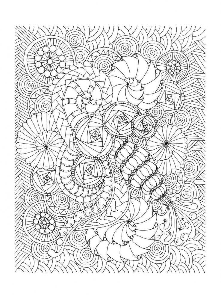 Дзен-дудлинг. Успокаивающие завитки фото книги 2