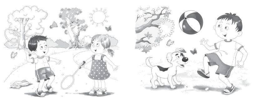 Многоразовая водная раскраска. Времена года фото книги 3