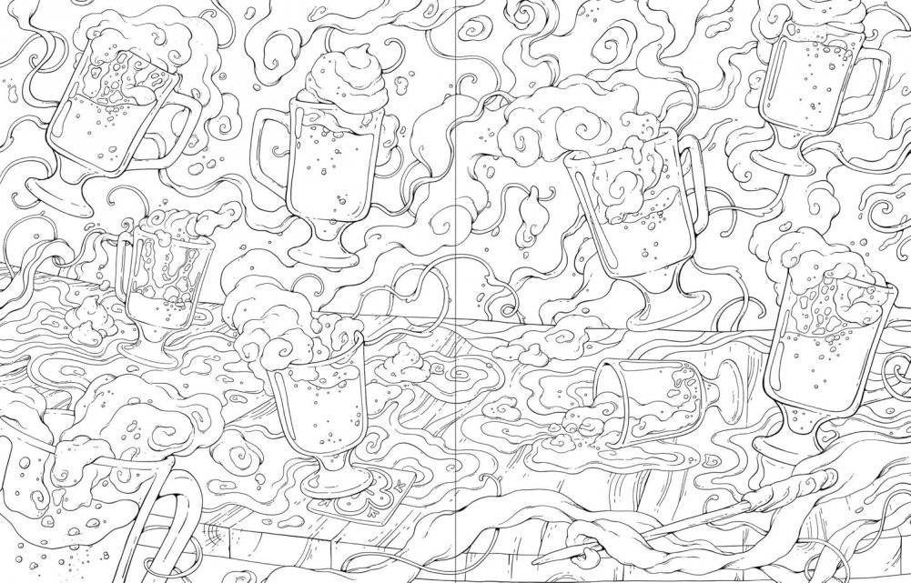 Harry Potter: An Official Sweets and Treats Coloring Book фото книги 4