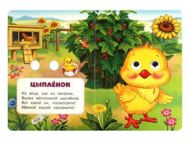 Пушистые друзья. Книжка с глазками фото книги 3