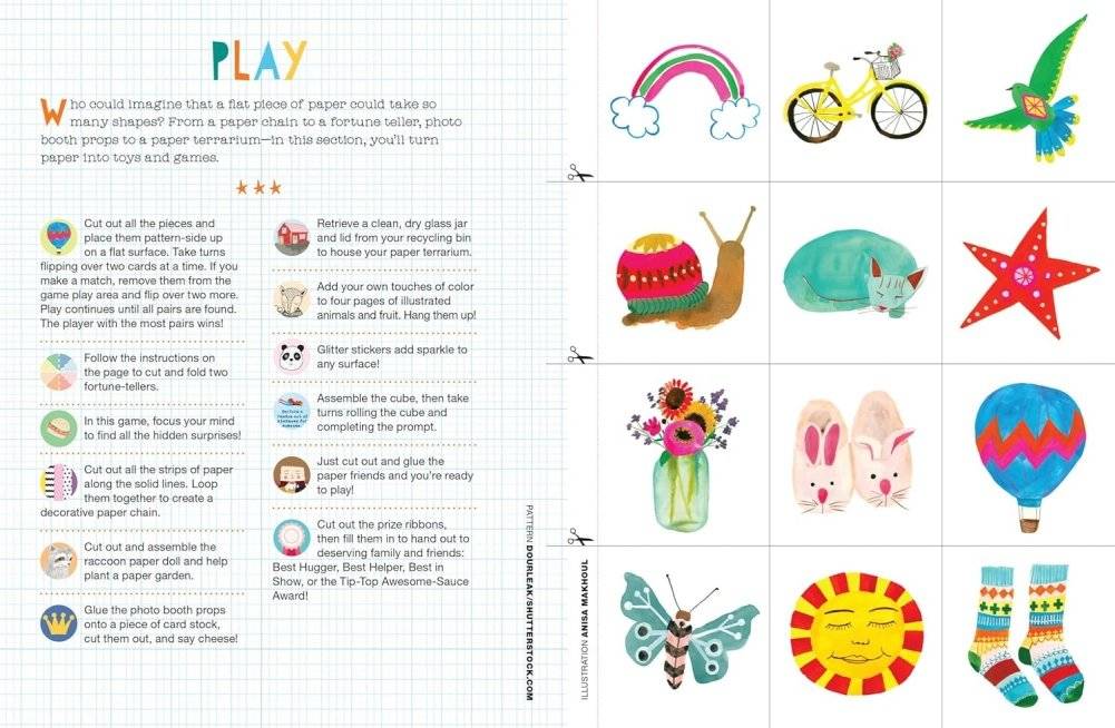 The Kids' Book of Paper Love: Write. Craft. Play. Share. фото книги 5