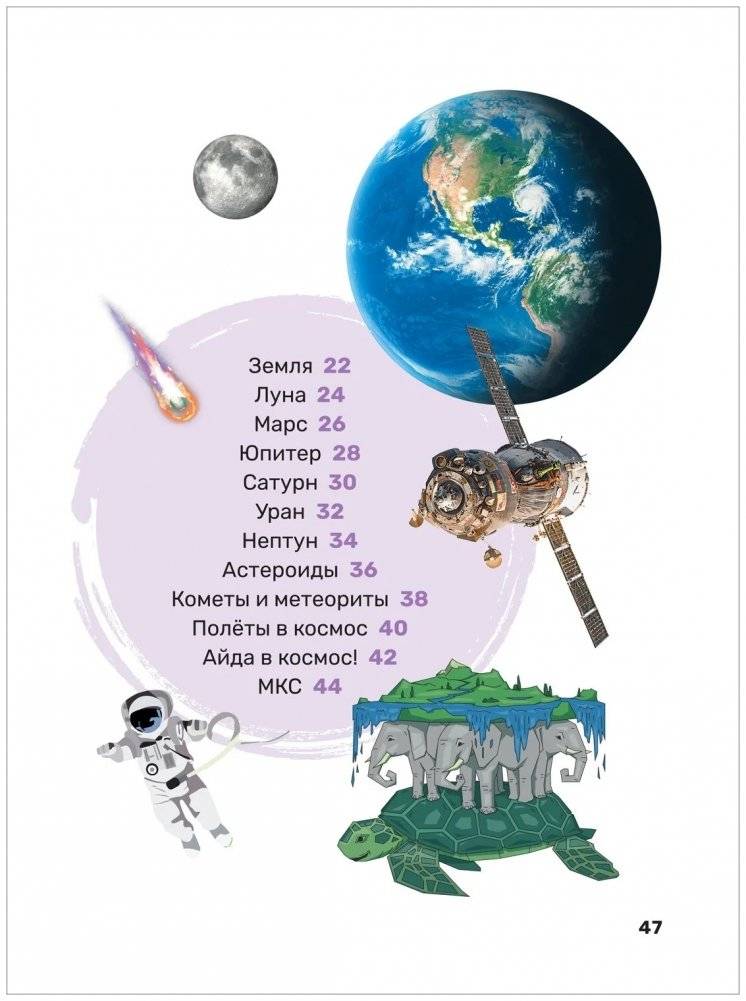 Космос. Первая энциклопедия малыша фото книги 3