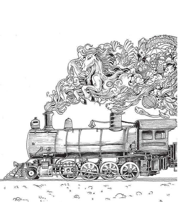 Метаморфозы. Экстремальные раскраски фото книги 8