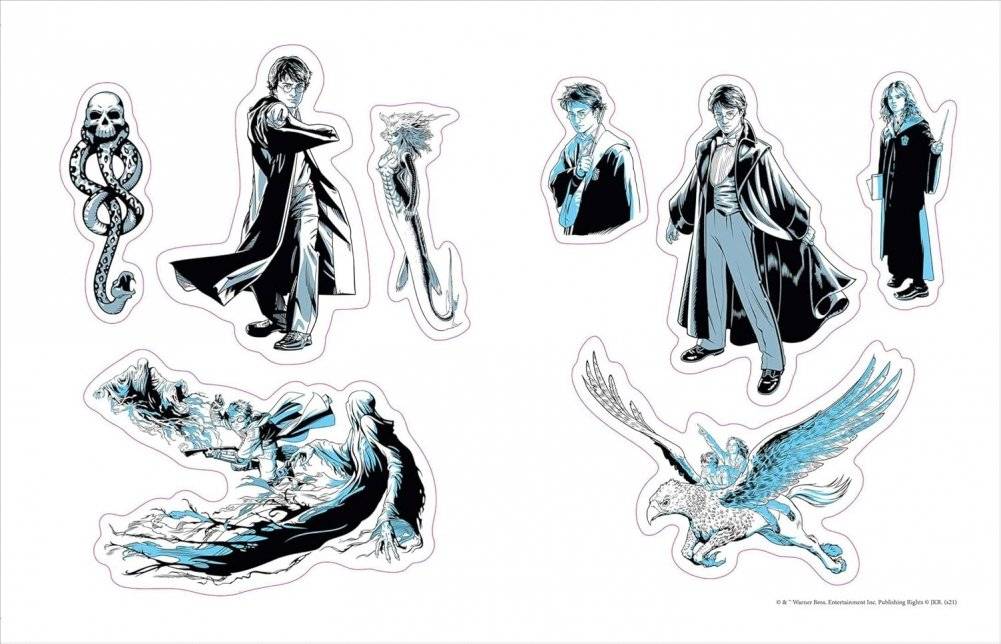 Harry Potter World of Stickers фото книги 4