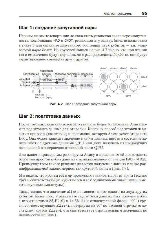 Программирование квантовых компьютеров. Базовые алгоритмы и примеры кода фото книги 3