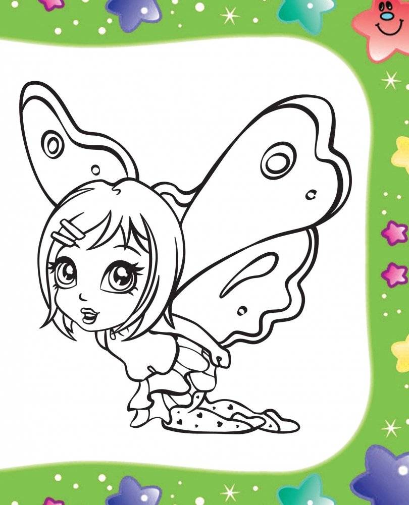 Раскраски для девочек. Цветочные эльфы фото книги 8