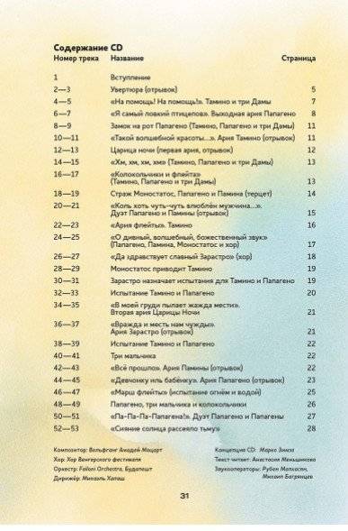 Музыкальная классика для детей. Волшебная флейта (+ CD-ROM) фото книги 6