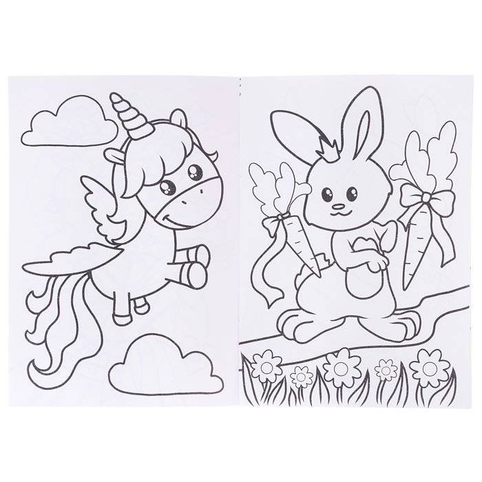 Маленькая раскраска. Для девочек фото книги 2