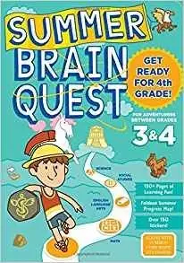 Summer Brain Quest: Between Grades 3 & 4 фото книги