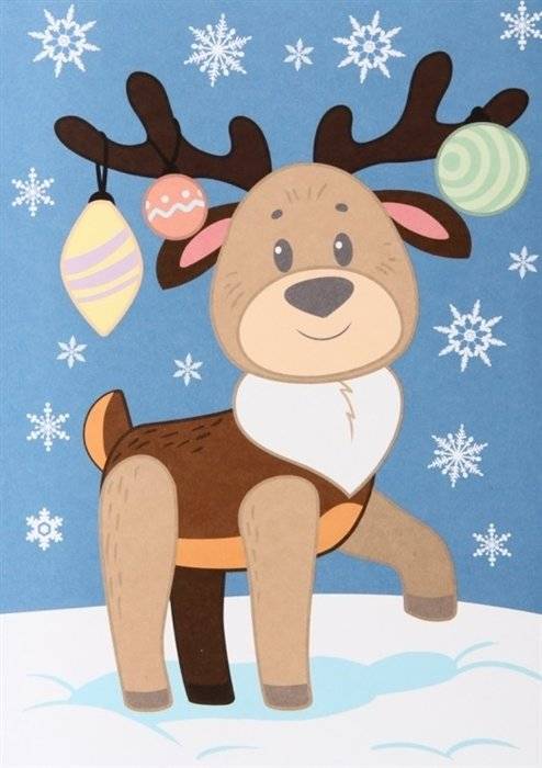 Новогодние аппликации. Дед Мороз фото книги 2