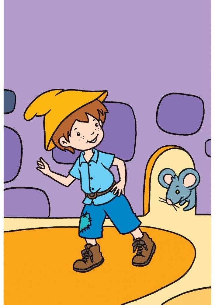 Мальчик-с-пальчик. Раскраска с цветными образцами фото книги 4