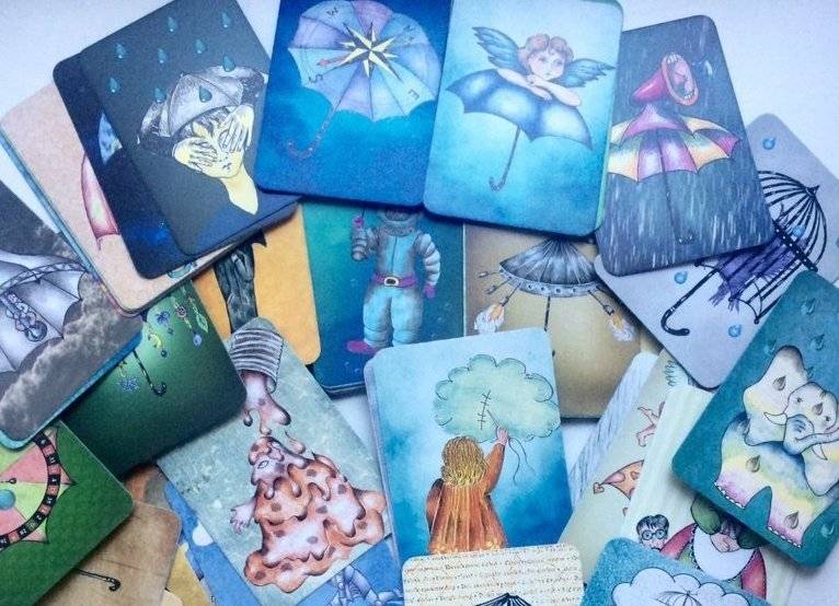 Зонтики. Метафора совладания со сложными ситуациями. 64 карточки, инструкция фото книги 4