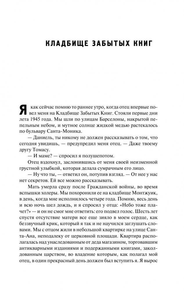 Тень ветра фото книги 5