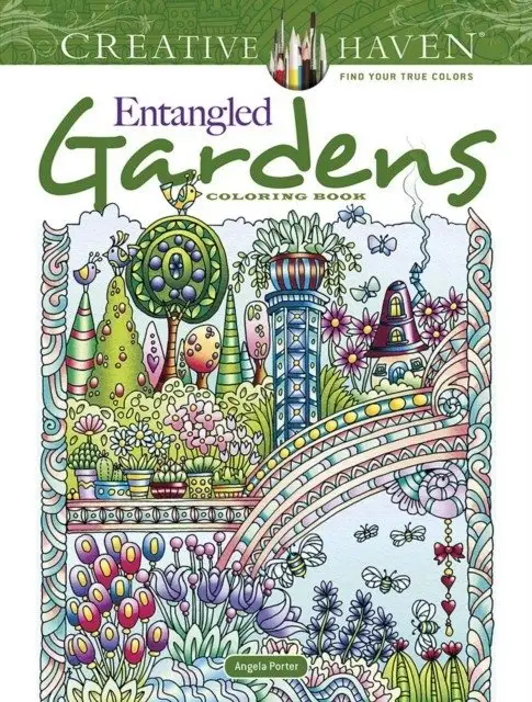Entangled Gardens. Coloring Book фото книги