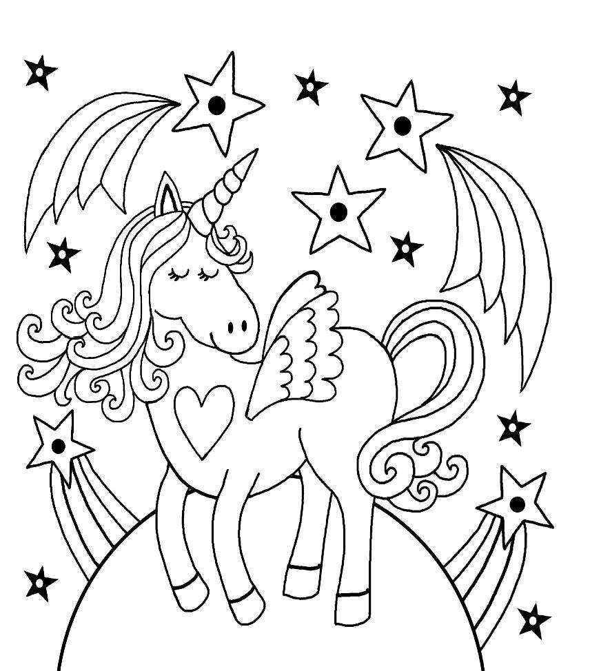 Я люблю раскрашивать единорогов фото книги 9