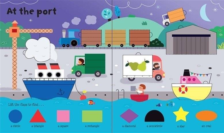 Shapes. Board book фото книги 2