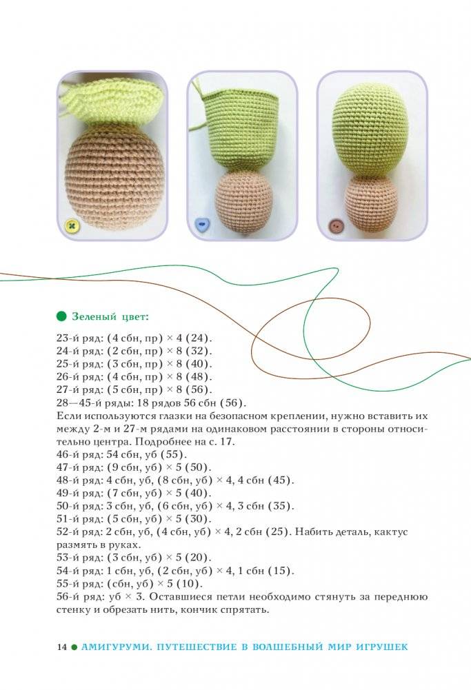 Амигуруми. Путешествие в волшебный мир игрушек фото книги 14