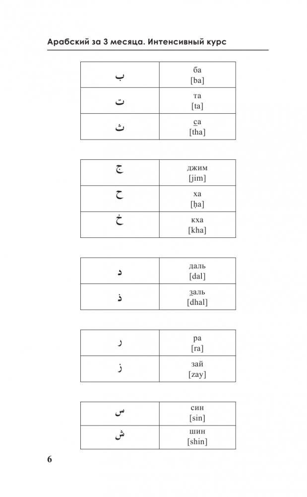 Арабский за 3 месяца. Интенсивный курс фото книги 7