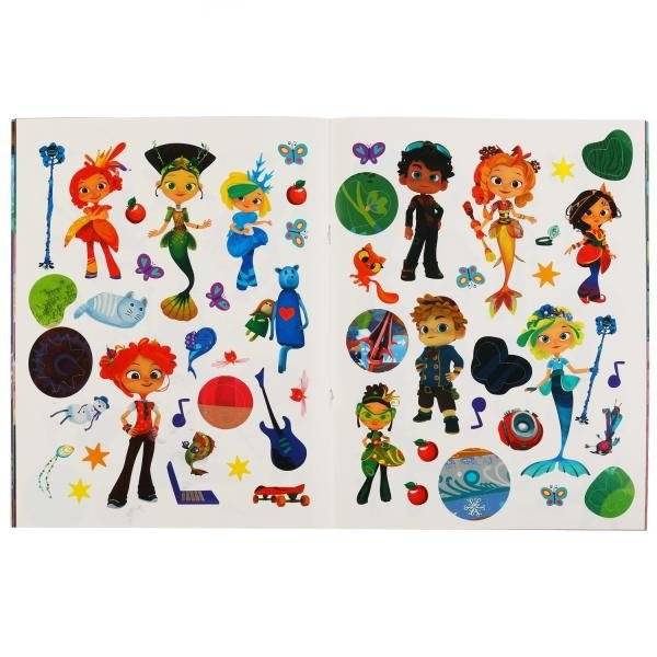 Развивающая активити с заданиями "Сказочный патруль. Магия дружбы", 100 наклеек фото книги 3