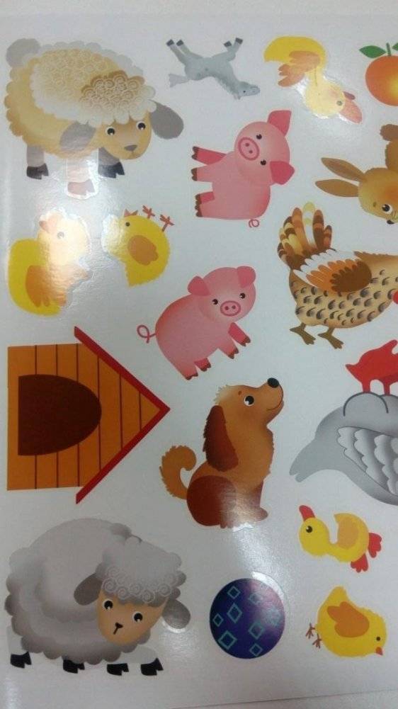 Многоразовые наклейки. Домашние животные фото книги 4