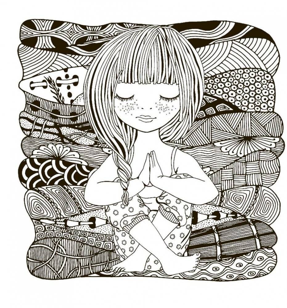 Раскраска-антистресс. Волшебные сны фото книги 3