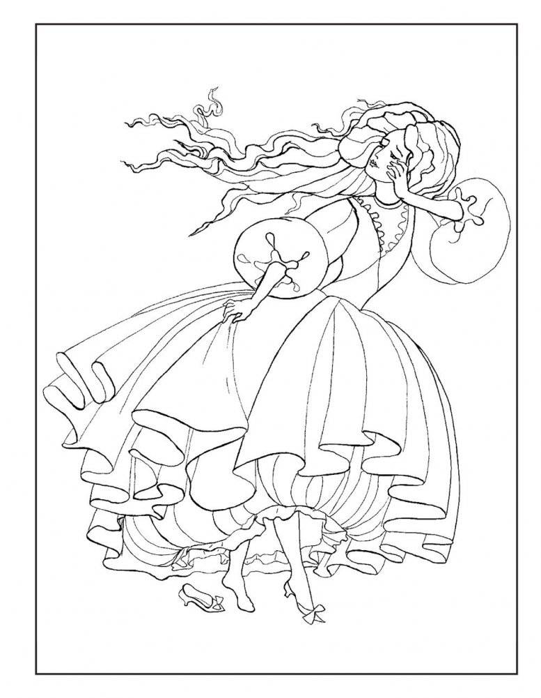 Большая книга раскрасок для девочек фото книги 4