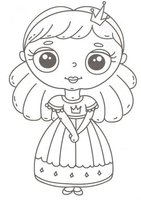 Раскраска. Милые подруги фото книги 5