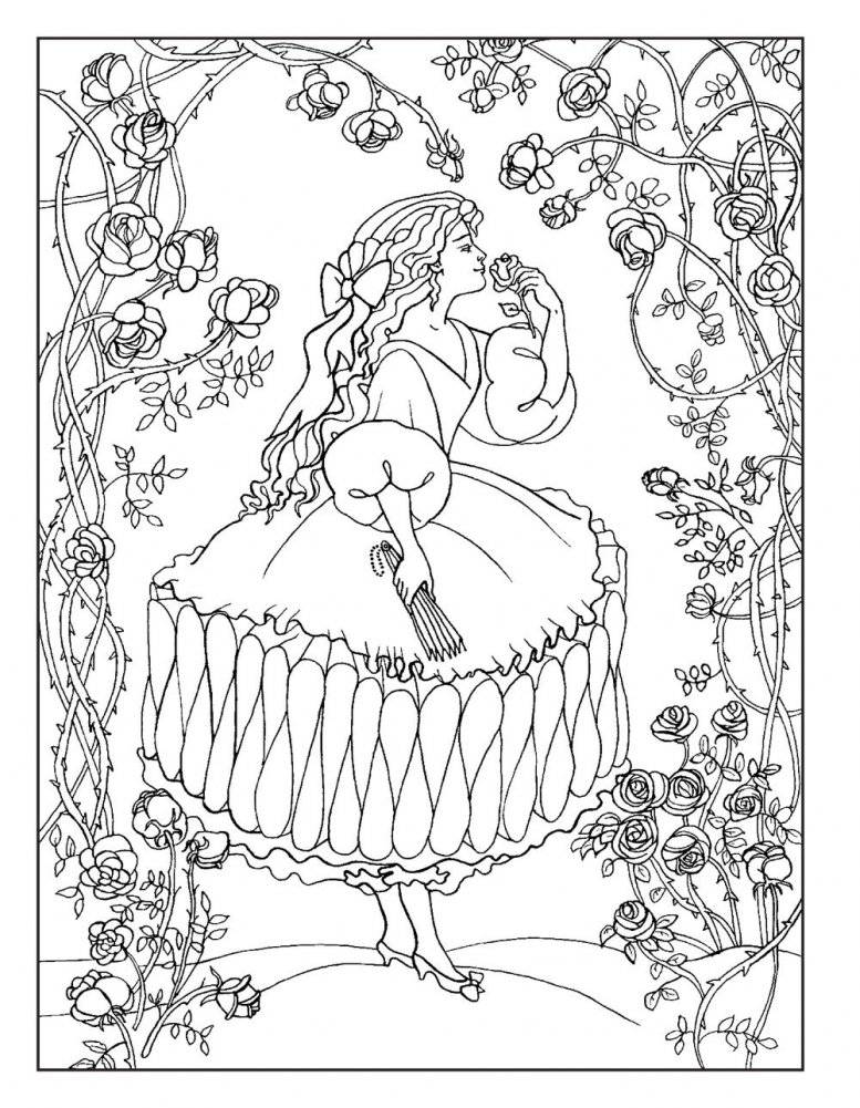 Большая книга раскрасок для девочек фото книги 8