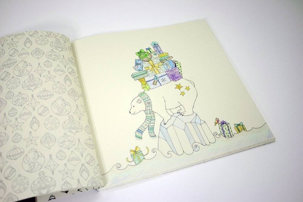 Johanna's Christmas. A Festive Colouring Book фото книги 2