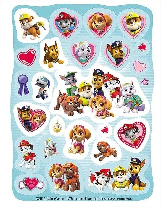 Щенячий патруль. 100 наклеек фото книги 2