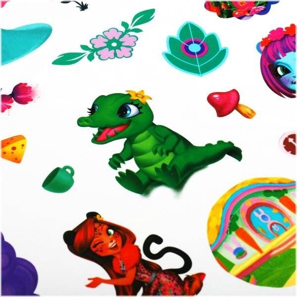 Развивающая активити с заданиями "Enchantimals. Лесные приключения", 100 наклеек фото книги 4