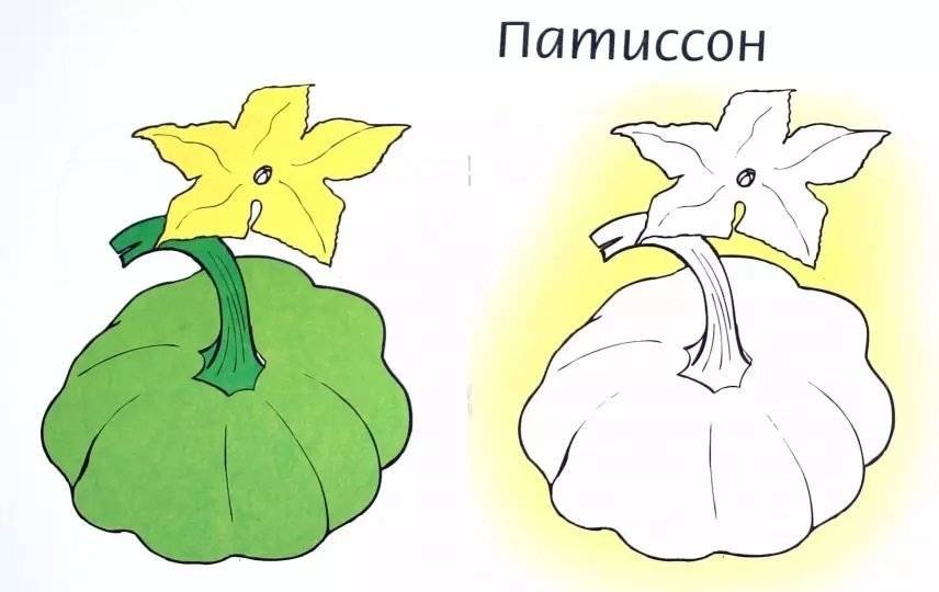 Овощи. Раскраска фото книги 2