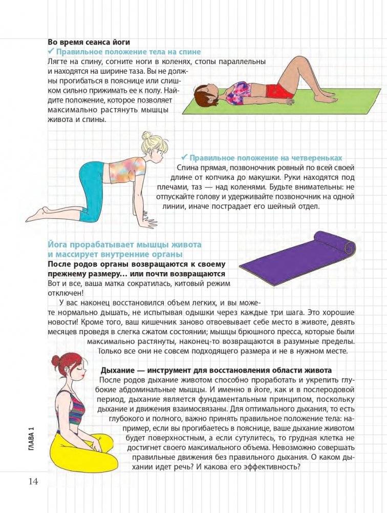 Мой маленький блокнот. Йога после родов фото книги 14