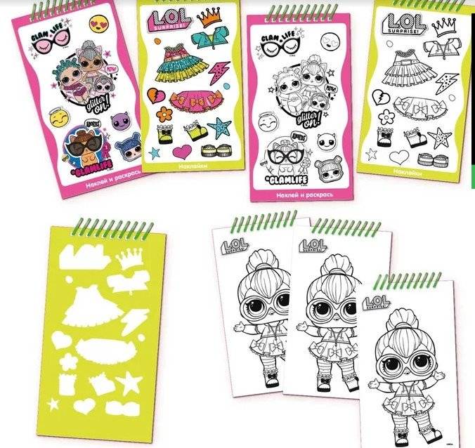 Скетчбук LOL "Neon Q.T", 11,0x19,7 см фото книги 2