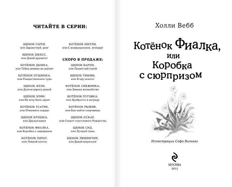 Котёнок Фиалка, или Коробка с сюрпризом фото книги 2